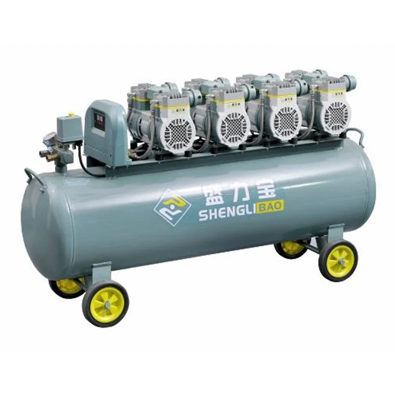 Oil-Free Two-Stage Compressor for Processing